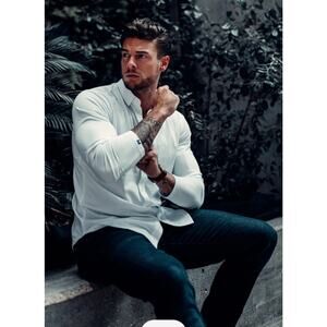 Noble Threads Men’s Button Down Casual XL